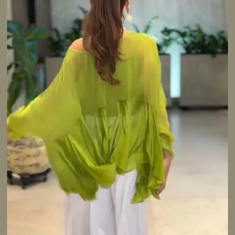 blusa gilma - transmite fuerza y elegante