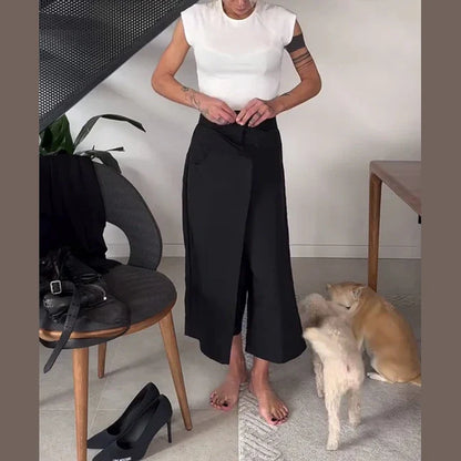 falda pantalon carola - cuando la moda se une con la comodidad