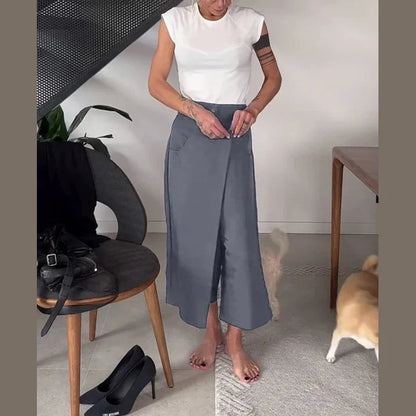 falda pantalon carola - cuando la moda se une con la comodidad