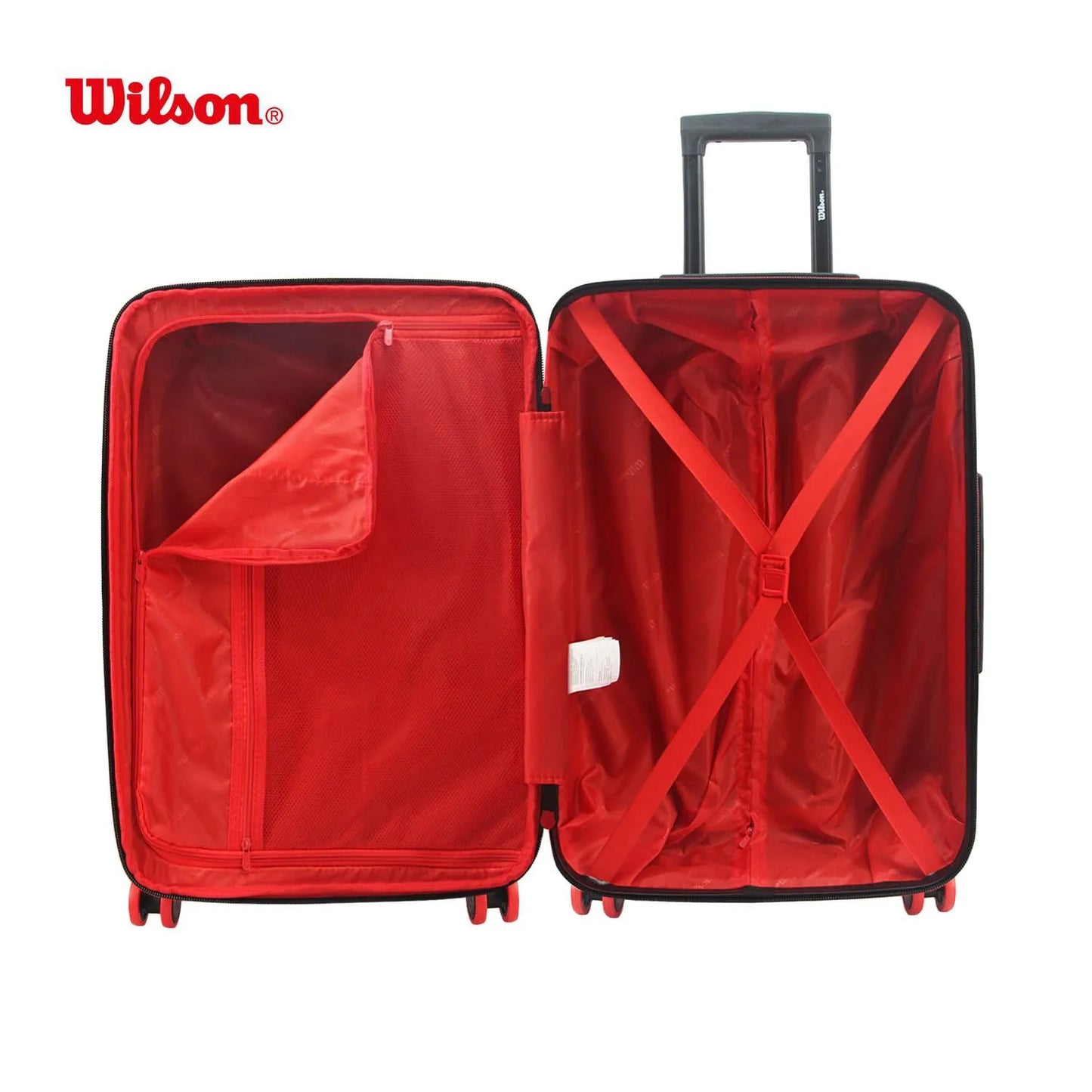 SET VALIJAS ABS ROJO 20"24"28" WLS
