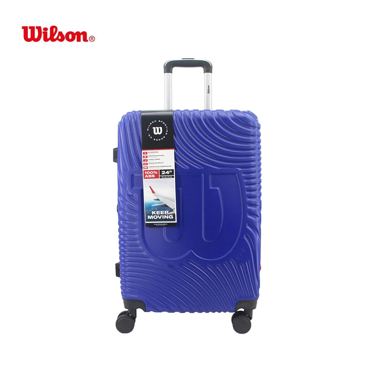 SET VALIJAS ABS AZUL 20"24"28" WLS