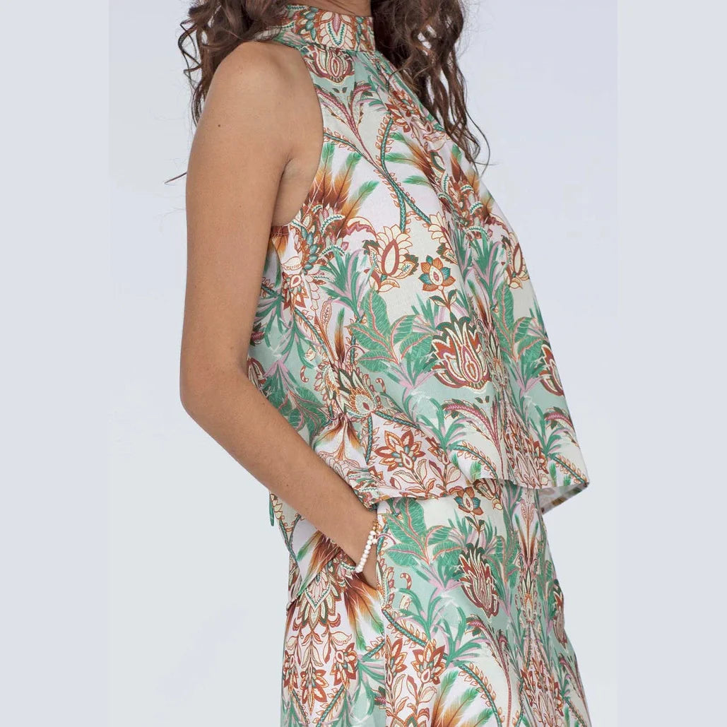 Conjunto estampado boho-chic - frescura, estilo y comodidad