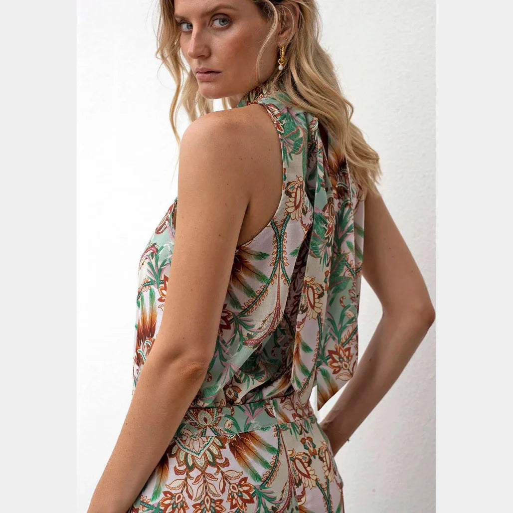 Conjunto estampado boho-chic - frescura, estilo y comodidad