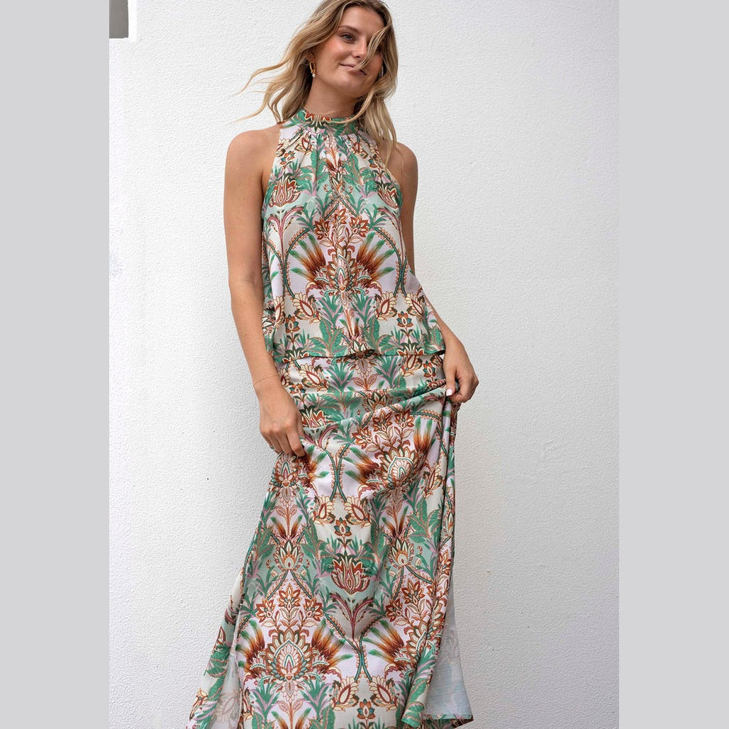 Conjunto estampado boho-chic - frescura, estilo y comodidad