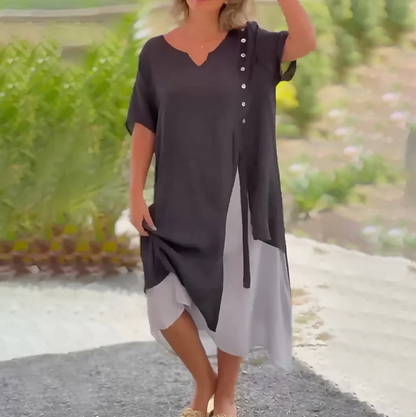 Vestido Ligero de Verano Felina™: ¡Elegancia Atemporal para tus Días Soleados! ✨