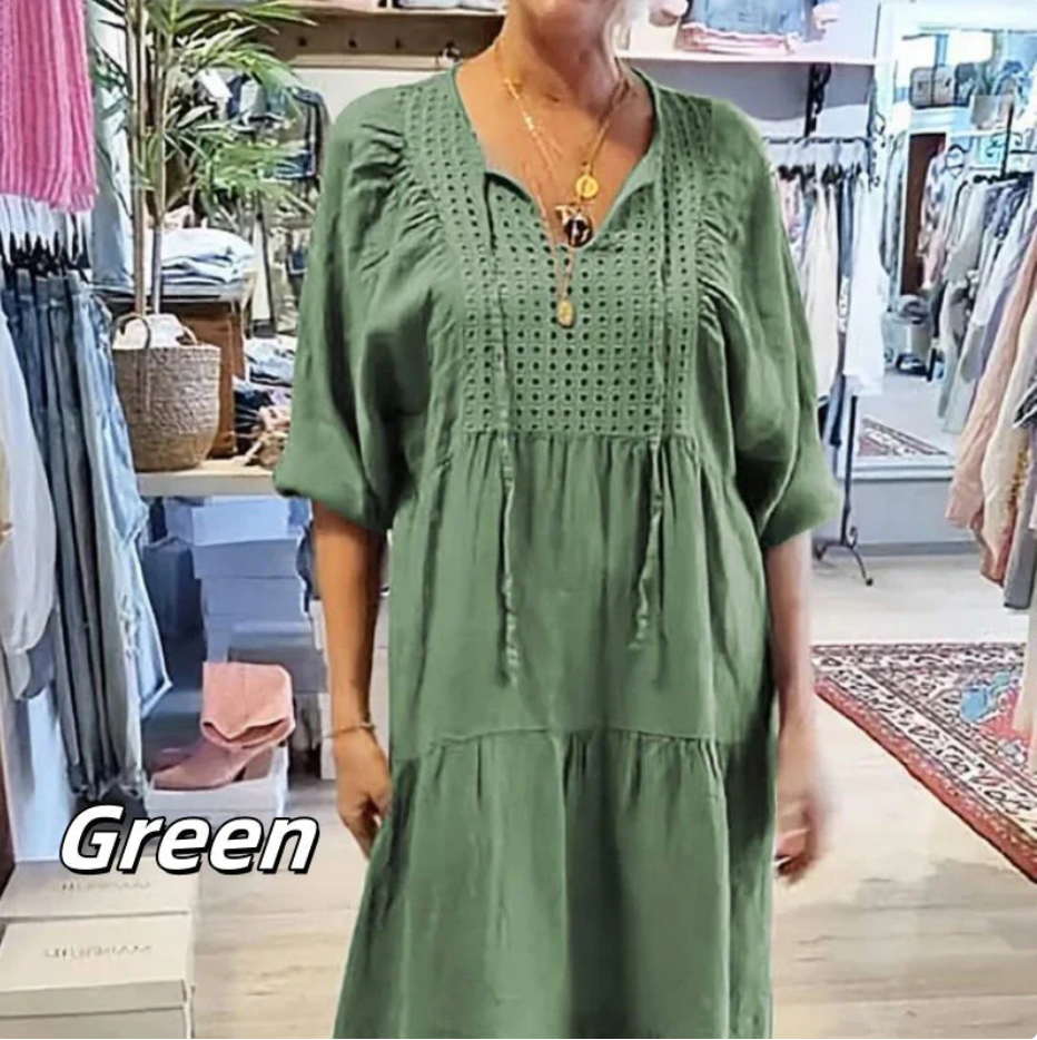 Vestido Sara - Tejido Cómodo y Transpirable