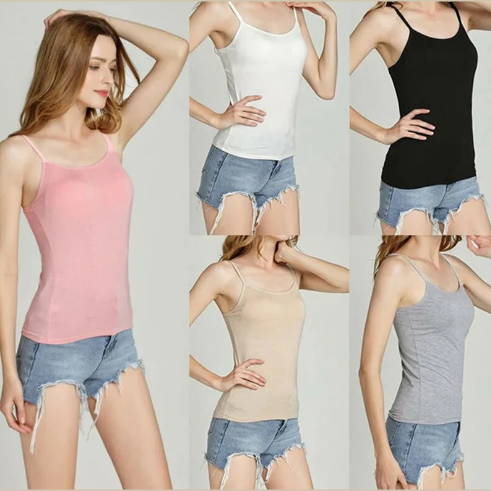 Top con sujetador integrado - Hecho con un tejido transpirable