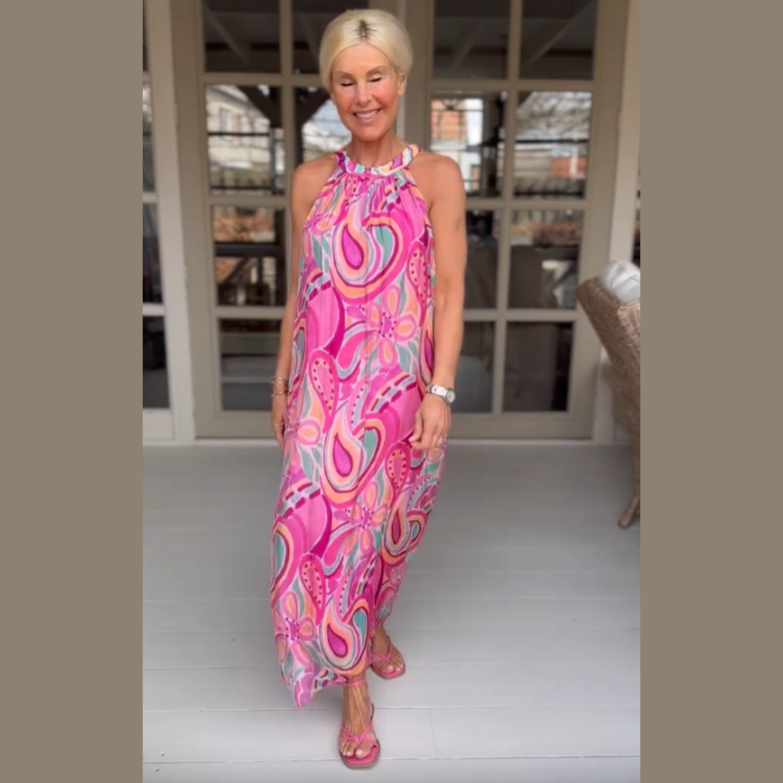 vestido luciana - estilo y libertad de movimiento