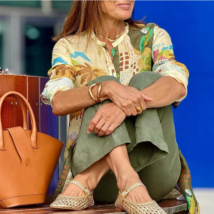 Conjunto de lino Marbel