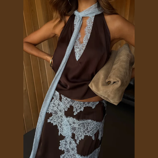 Conjunto de Encaje Maria