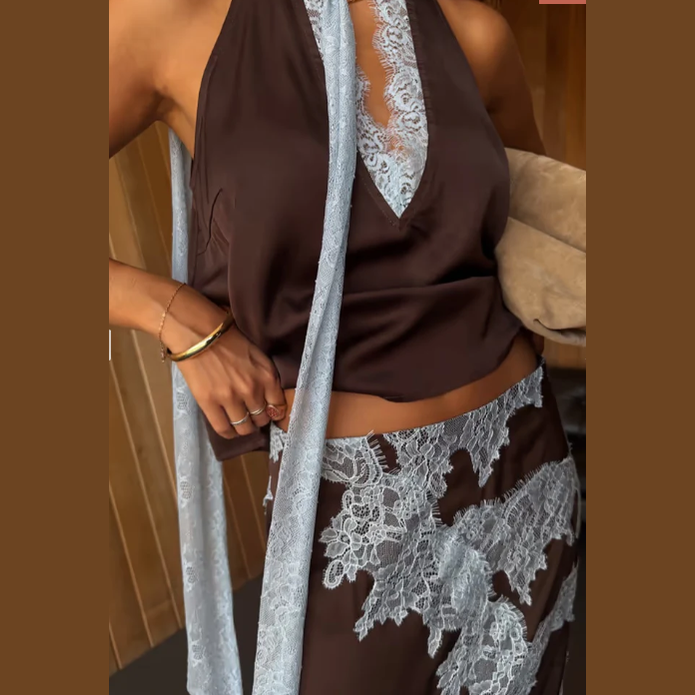 Conjunto de Encaje Maria