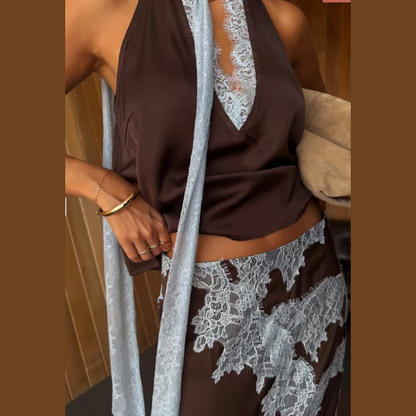 Conjunto de Encaje Maria