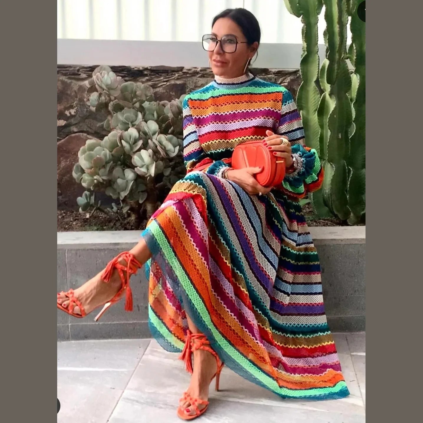 vestido isabella - una explosion de color y estilo