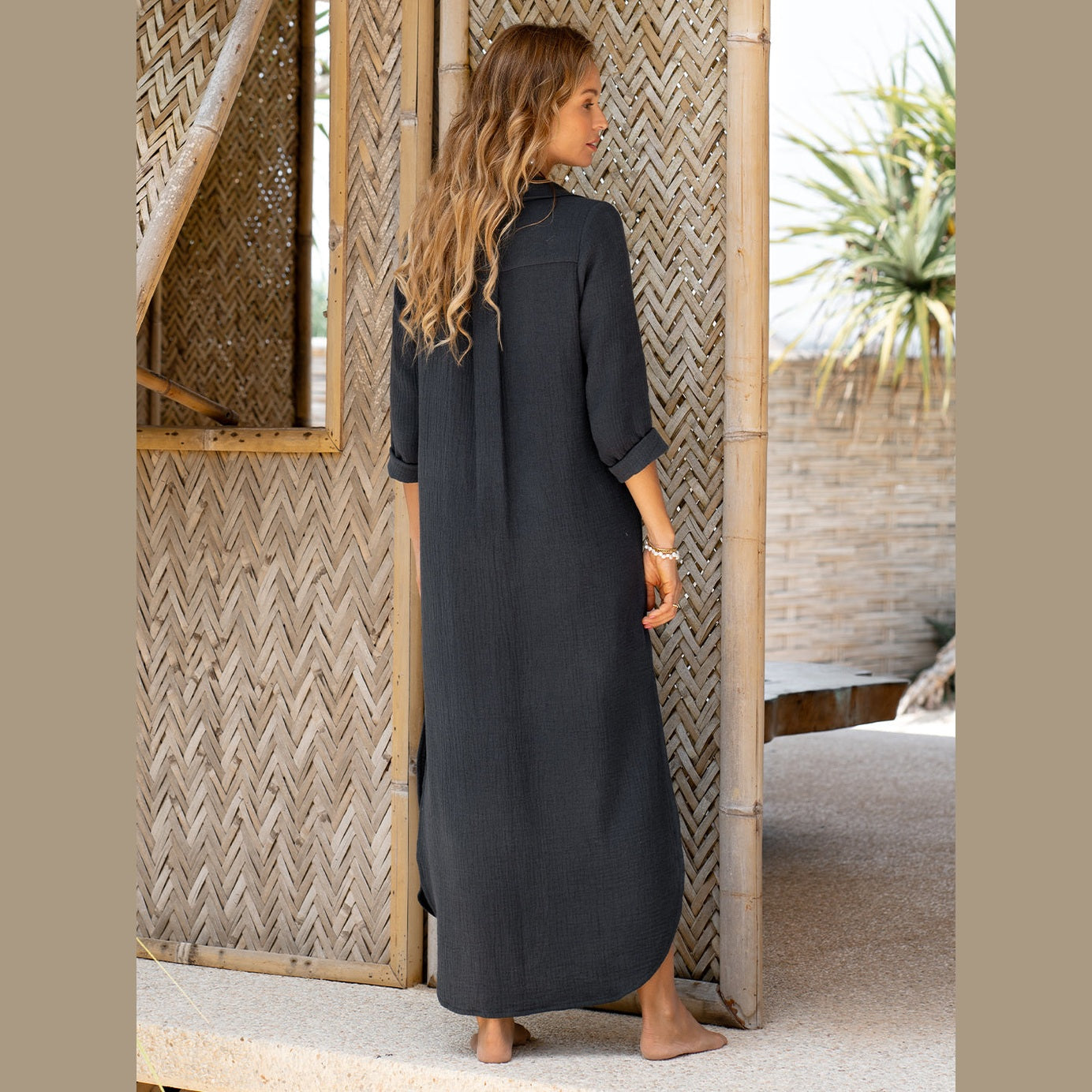 Vestido Camisero Valentina: ¡Un Clásico Sostenible para Tu Día a Día!