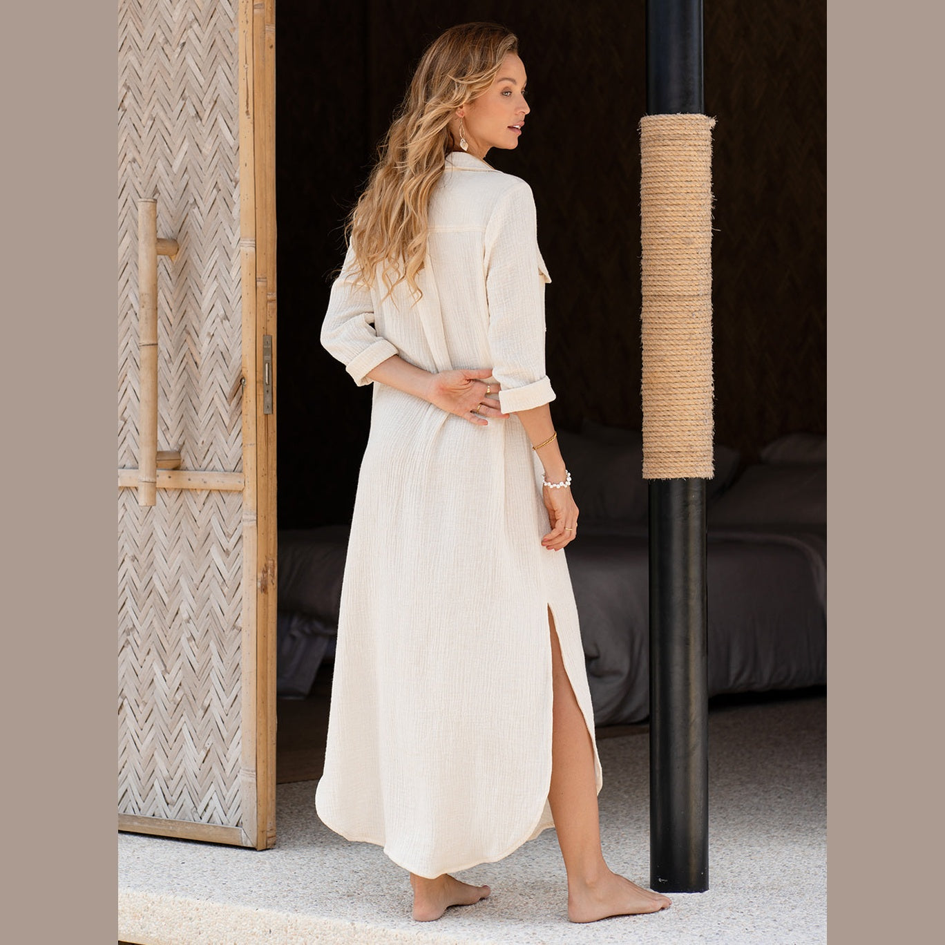 Vestido Camisero Valentina: ¡Un Clásico Sostenible para Tu Día a Día!