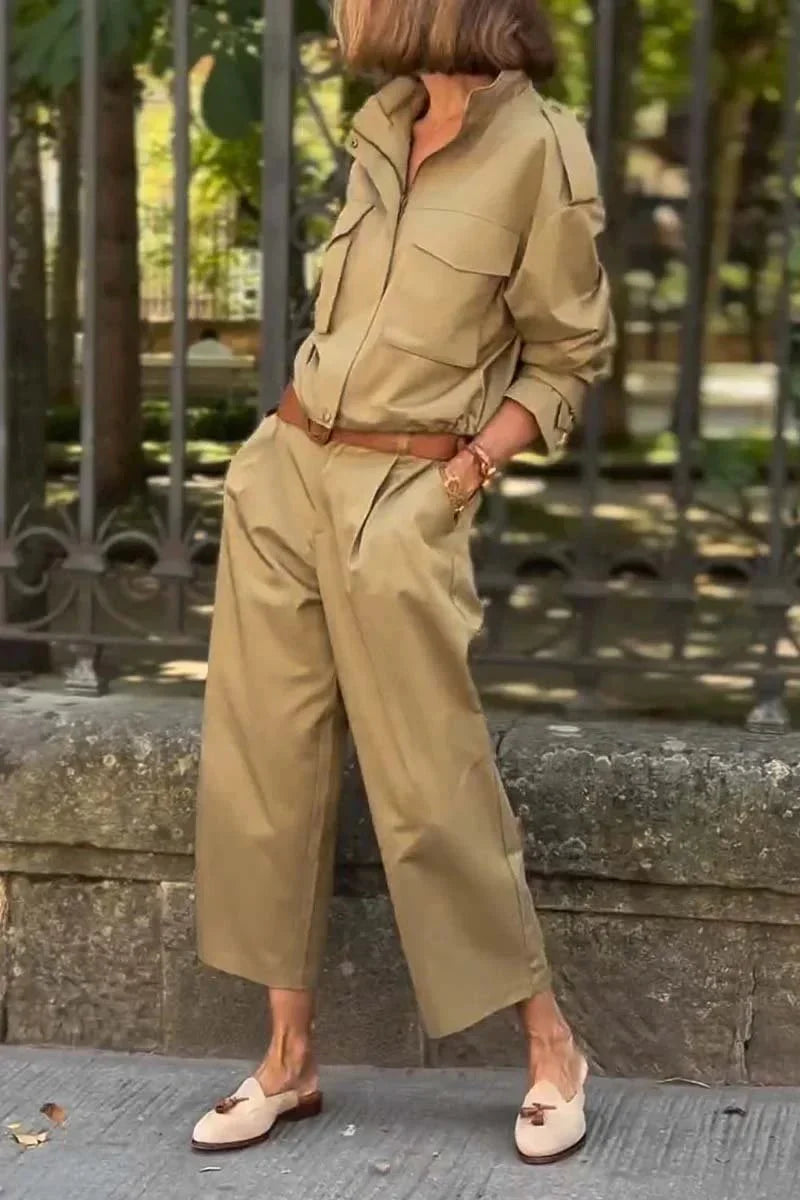 conjunto zara - elegancia practica para cada dia