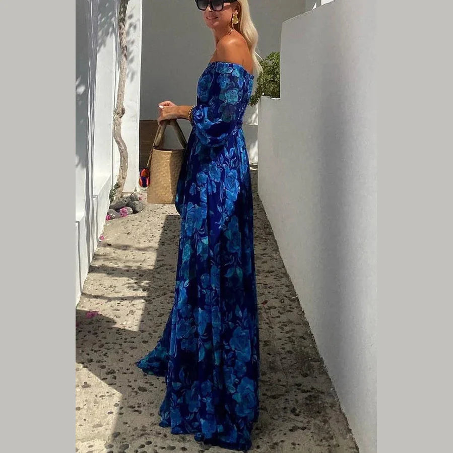 vestido cielo - sofisticacion bajo el sol