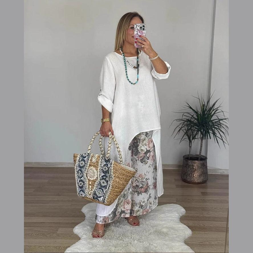 Conjunto de Dos Piezas Chara™ - Disfruta de la suavidad de un tejido sedoso