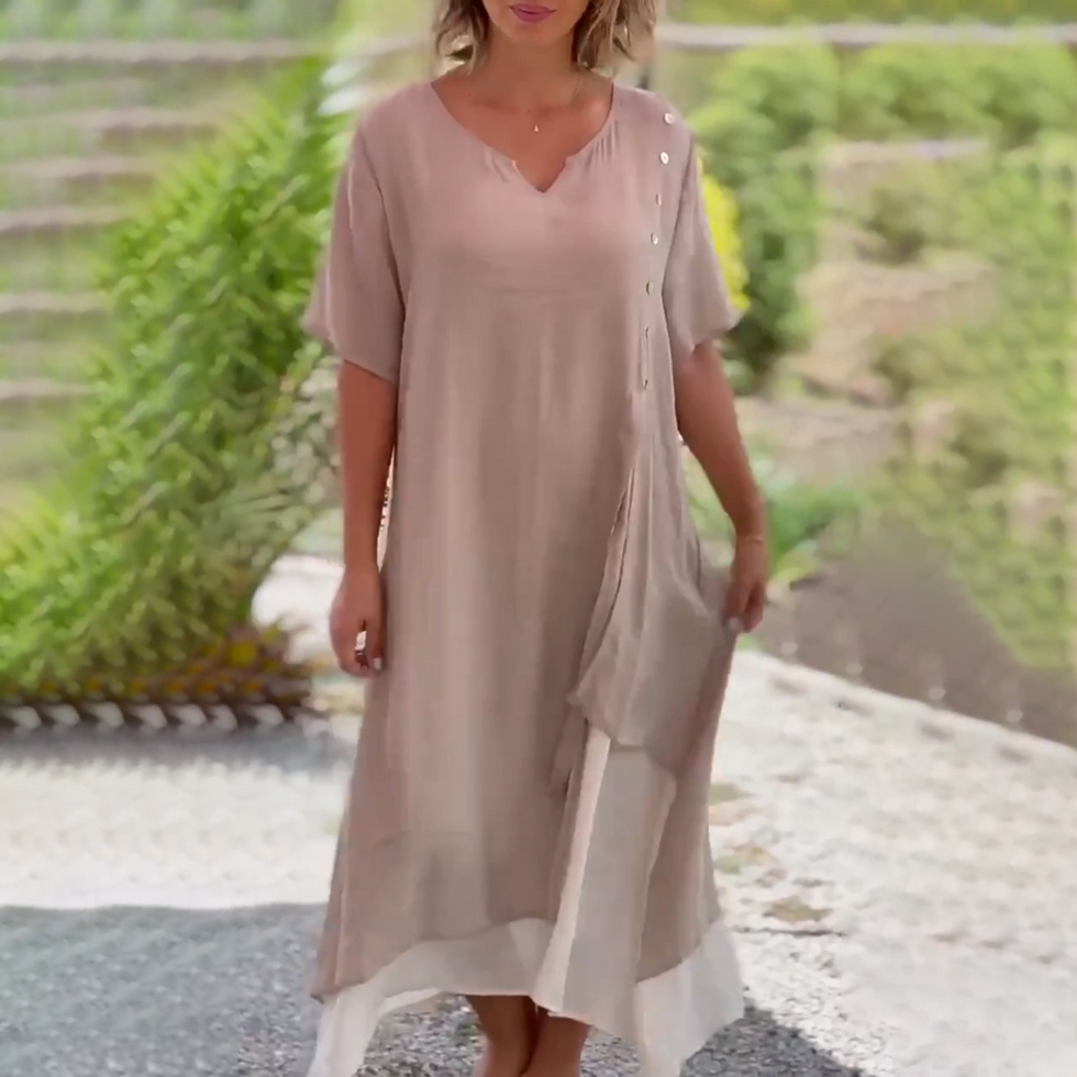 Vestido Ligero de Verano Felina™: ¡Elegancia Atemporal para tus Días Soleados! ✨