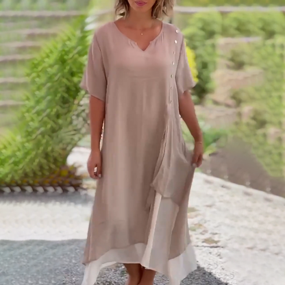 Vestido Ligero de Verano Felina™: ¡Elegancia Atemporal para tus Días Soleados! ✨