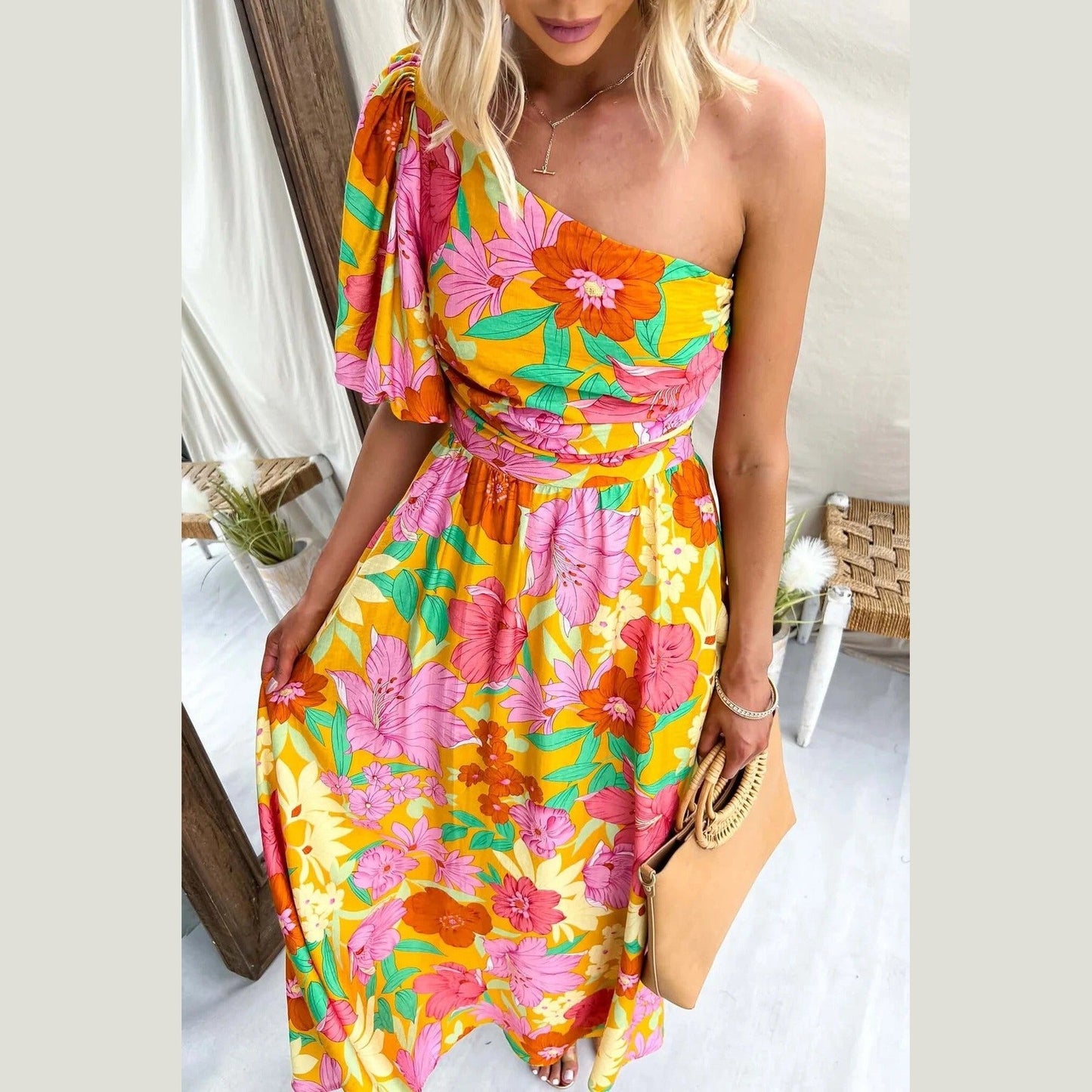 Vestido Floral Oriana