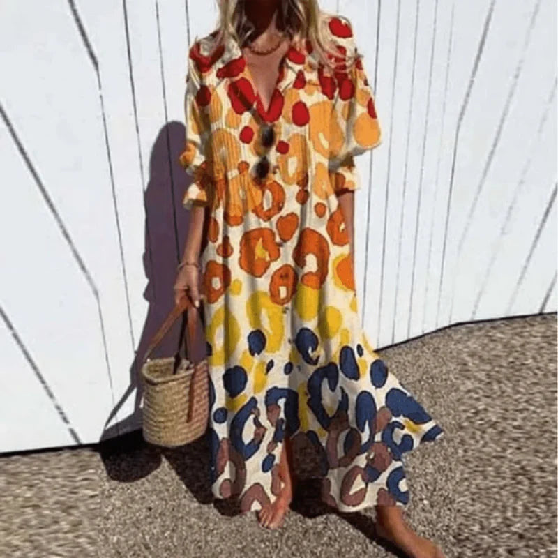 vestido versátil del verano - frescura y alegria