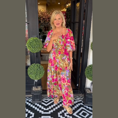 vestido cecilia - respira alegria y frescura