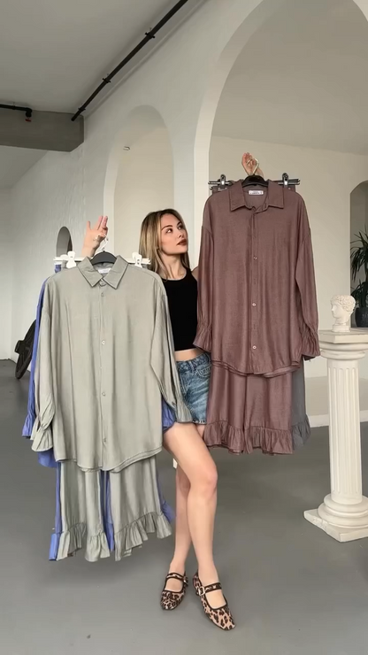 Conjunto Ana fluido con estilo