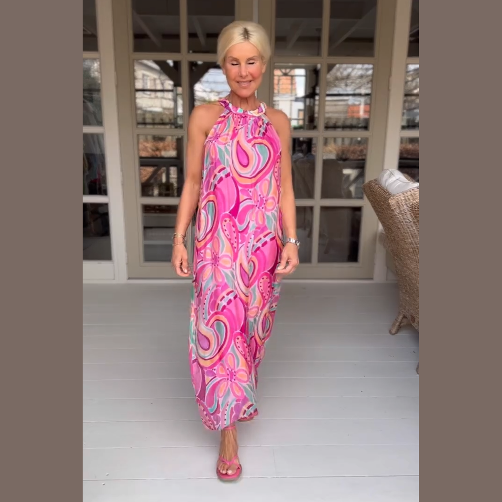 vestido luciana - estilo y libertad de movimiento