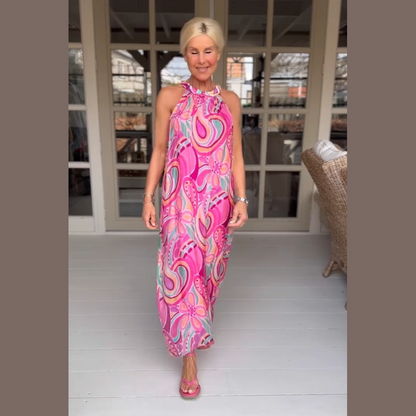 vestido luciana - estilo y libertad de movimiento