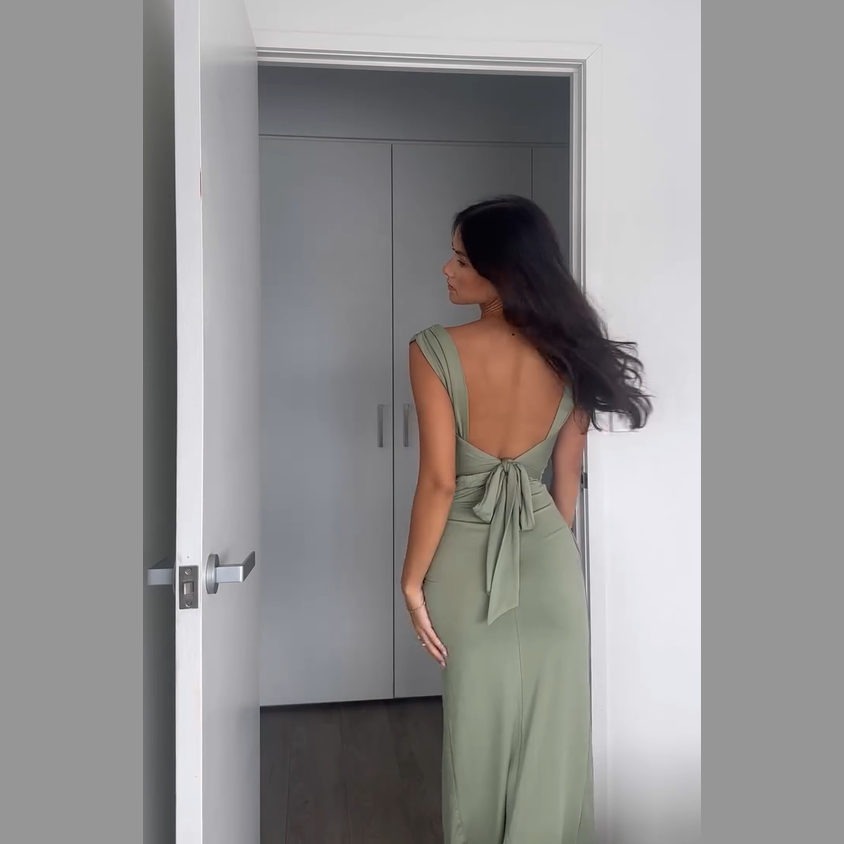vestido esmeralda - destacar de forma natural y sin esfuerzo
