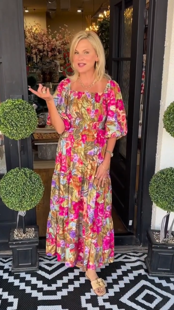 vestido cecilia - respira alegria y frescura