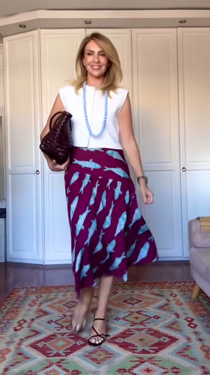 falda paola - alegre y diferente un toque diferente