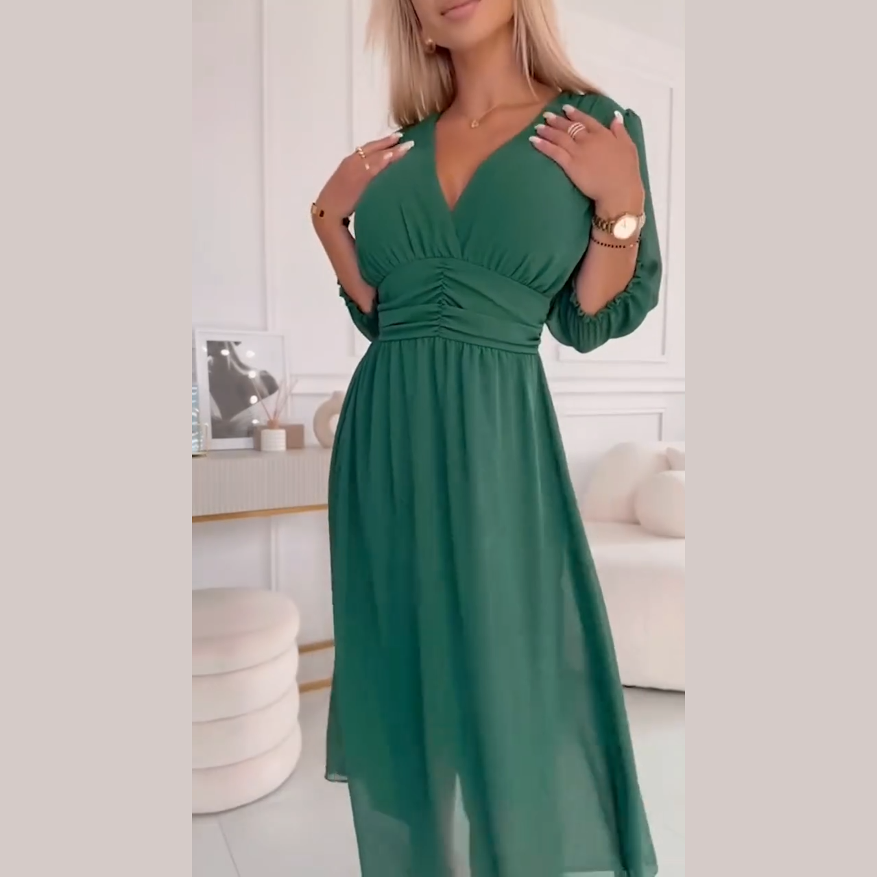vestido isabella - irradia elegancia y frescura