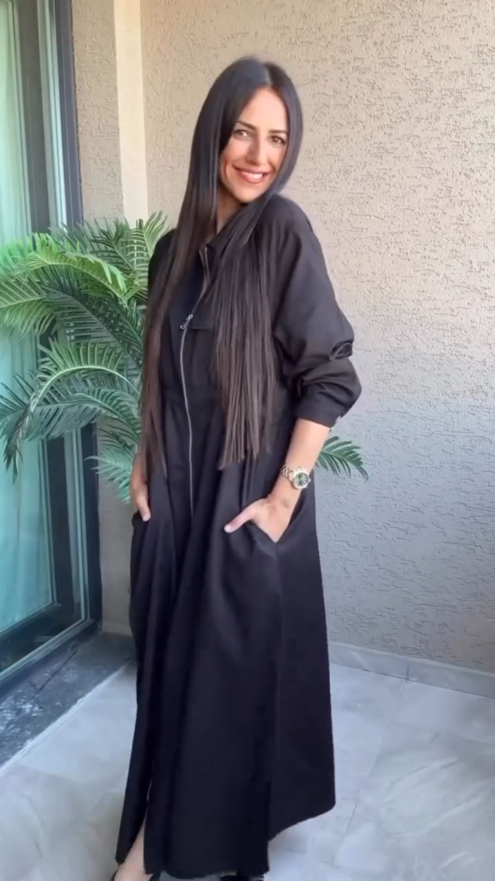 vestido camisero laura - look versatil, comodo y sofisticado