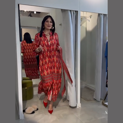 vestido luisa - transmite fuerza y elegancia