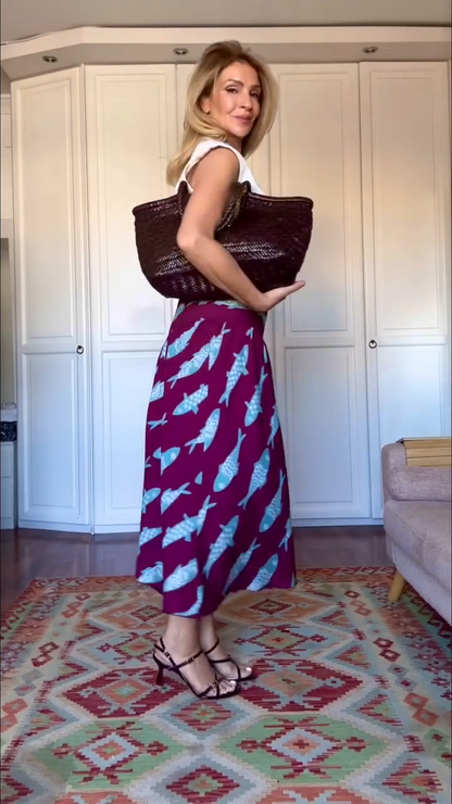 falda paola - alegre y diferente un toque diferente