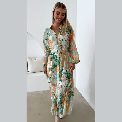 vestido camisero largo - convierte lo cotidiano en especial