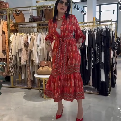 vestido luisa - transmite fuerza y elegancia