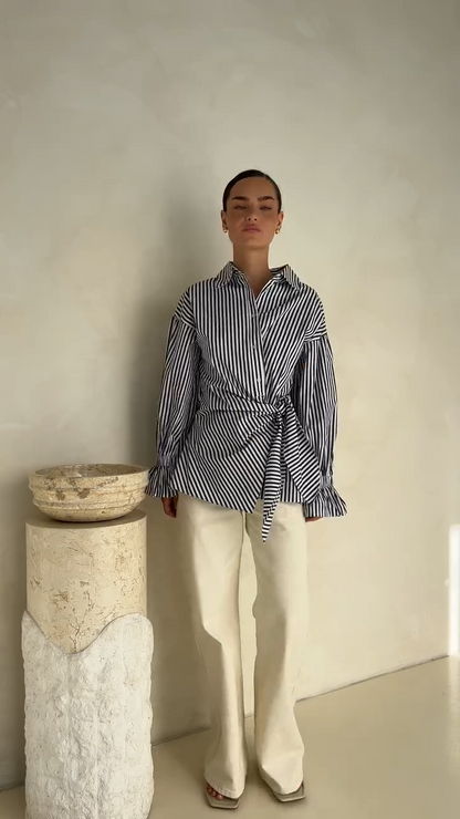 Emma Camisa de rayas que transforma cualquier look