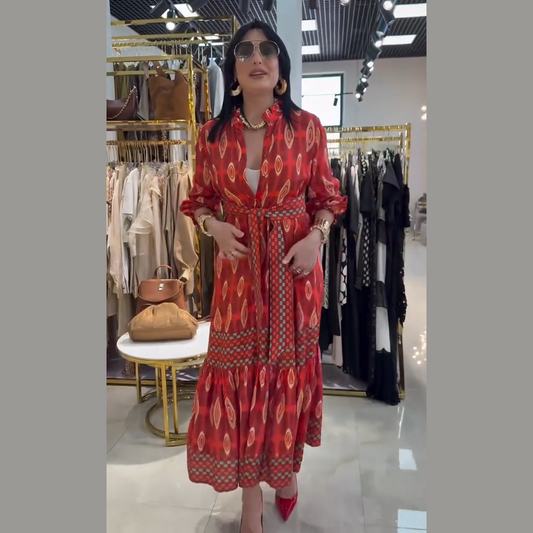 vestido luisa - transmite fuerza y elegancia