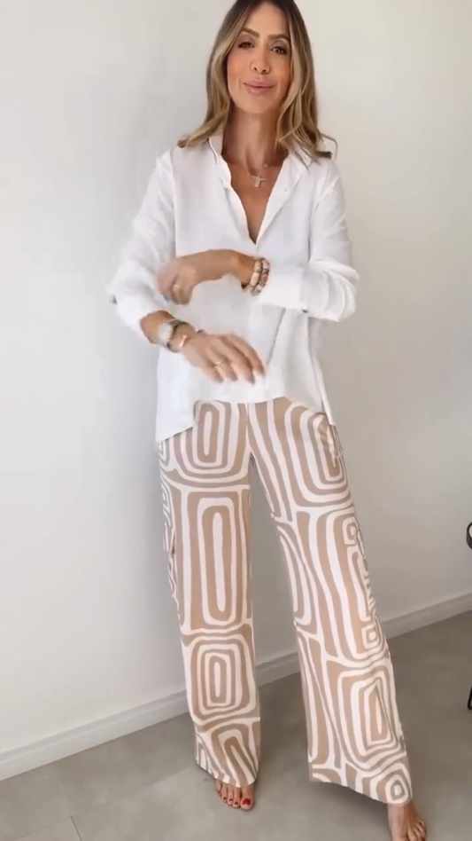 conjunto polita - elegancia,  comodidad y frescura