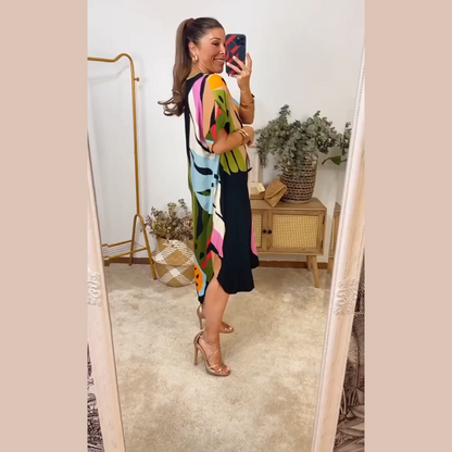 vestido  aurora - alegria y personalidad