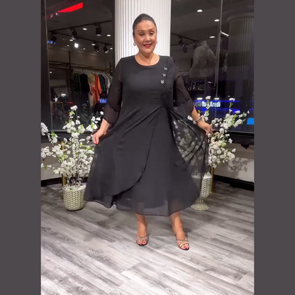 vestido mirella - combina sencillez, comodidad y sofisticacion