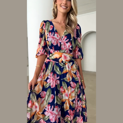 vestido florinda - movimiento y elegancia