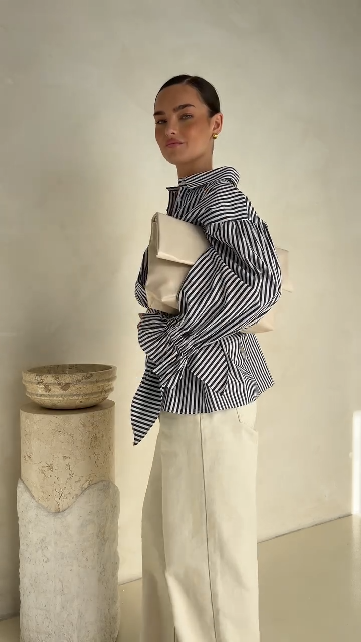 Emma Camisa de rayas que transforma cualquier look
