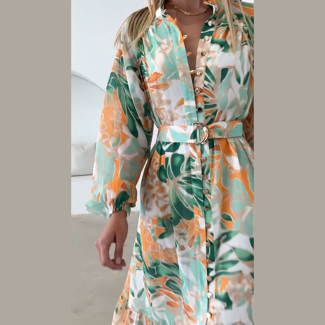 vestido camisero largo - convierte lo cotidiano en especial