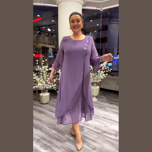 vestido mirella - combina sencillez, comodidad y sofisticacion