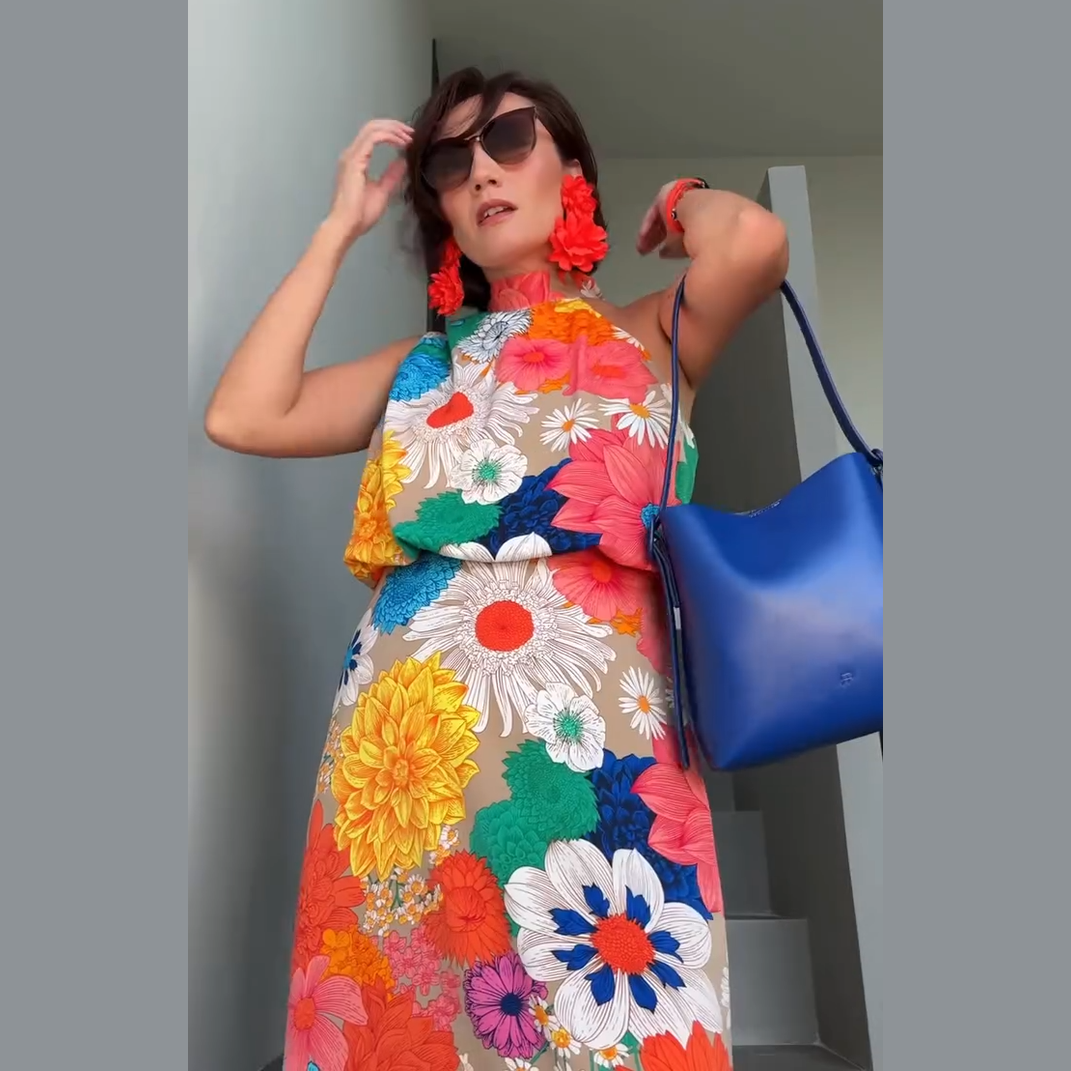 vestido miraflores - transmite energia y buen humor