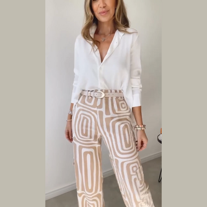 conjunto polita - elegancia,  comodidad y frescura